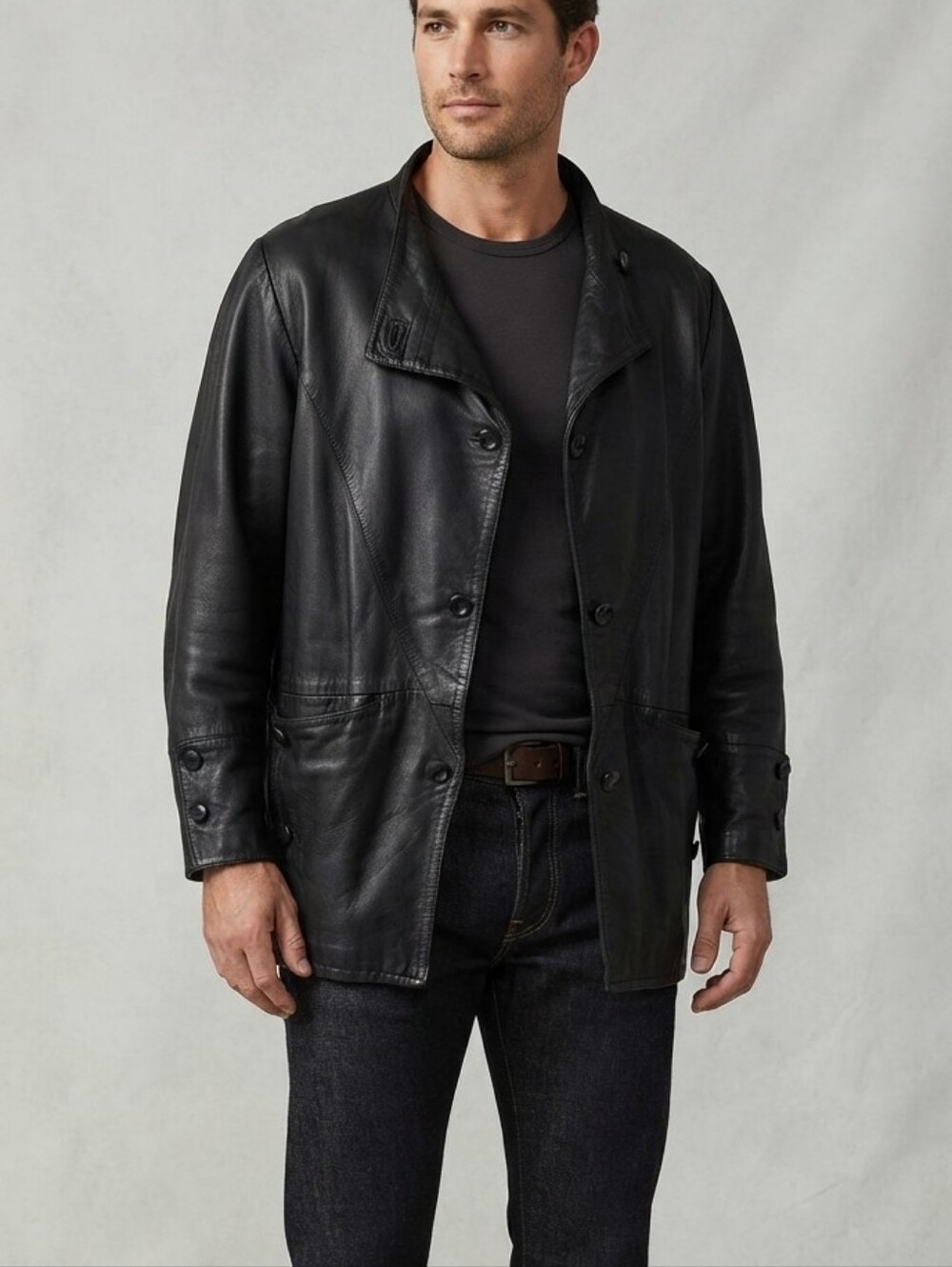 Vintage Bagutta Cygielman Italian Leather Jacket | Men’s Medium | EXCELLENT